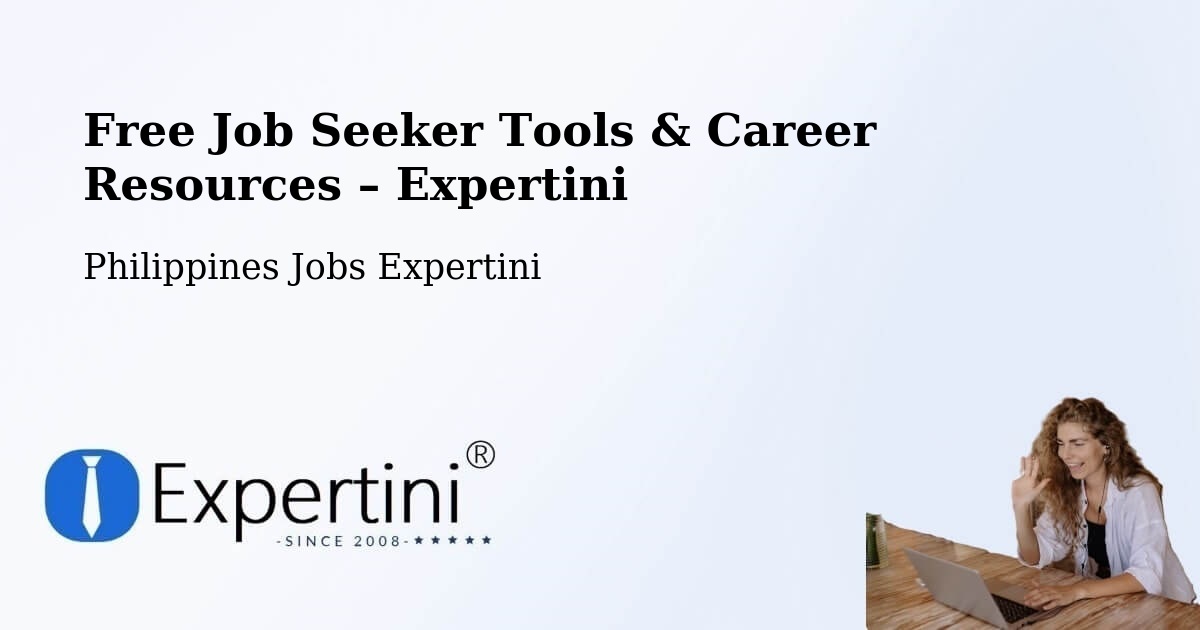 Free Job Seeker Tools & Career Resources – Linao - Linao, Philippines Jobs Expertini
