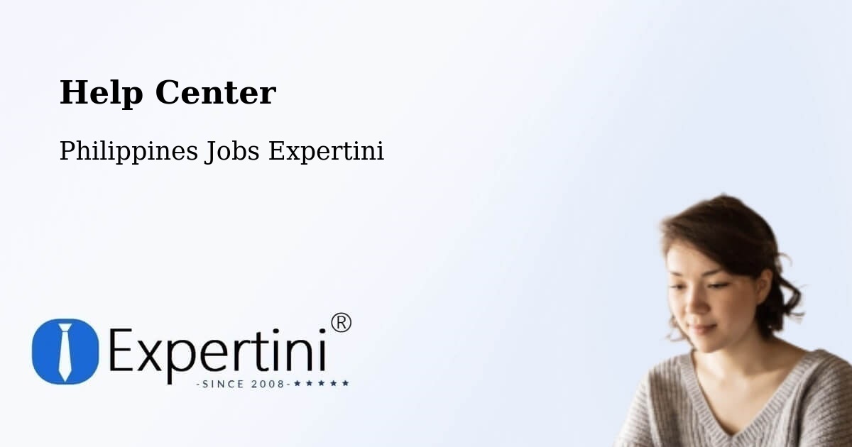 Help Center – Linao - Philippines Jobs Expertini