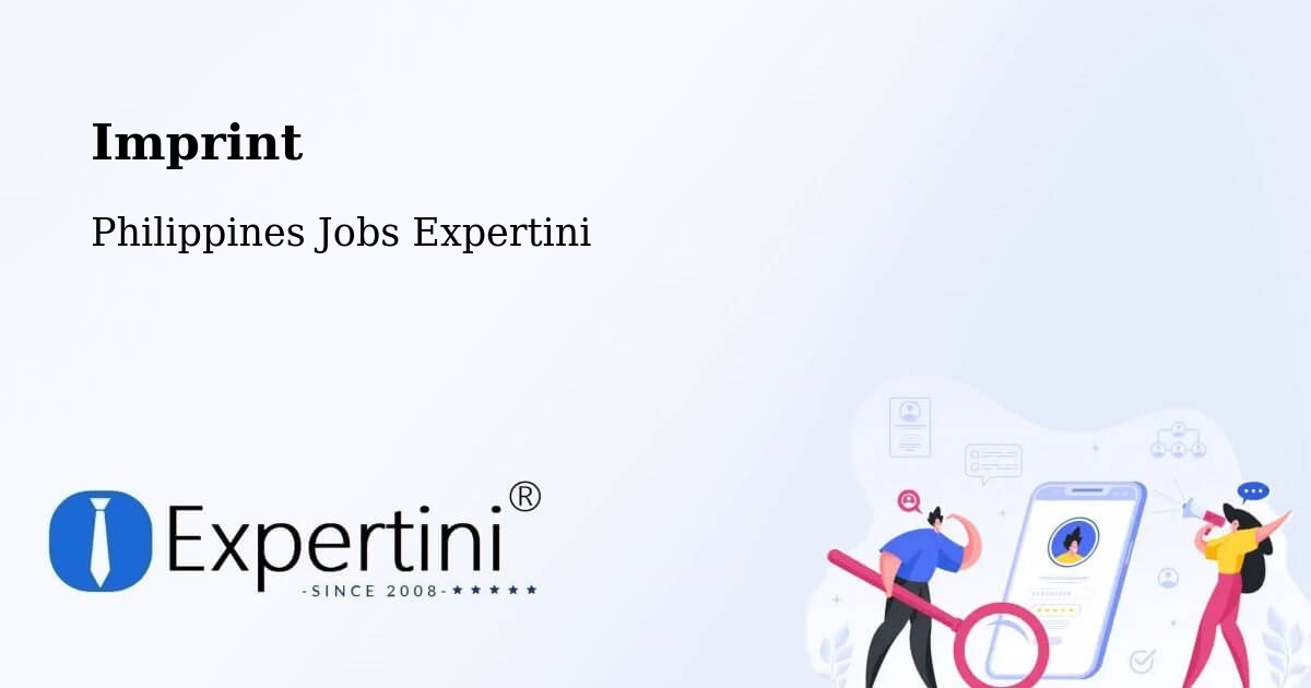 Imprint – Linao - Philippines Jobs Expertini