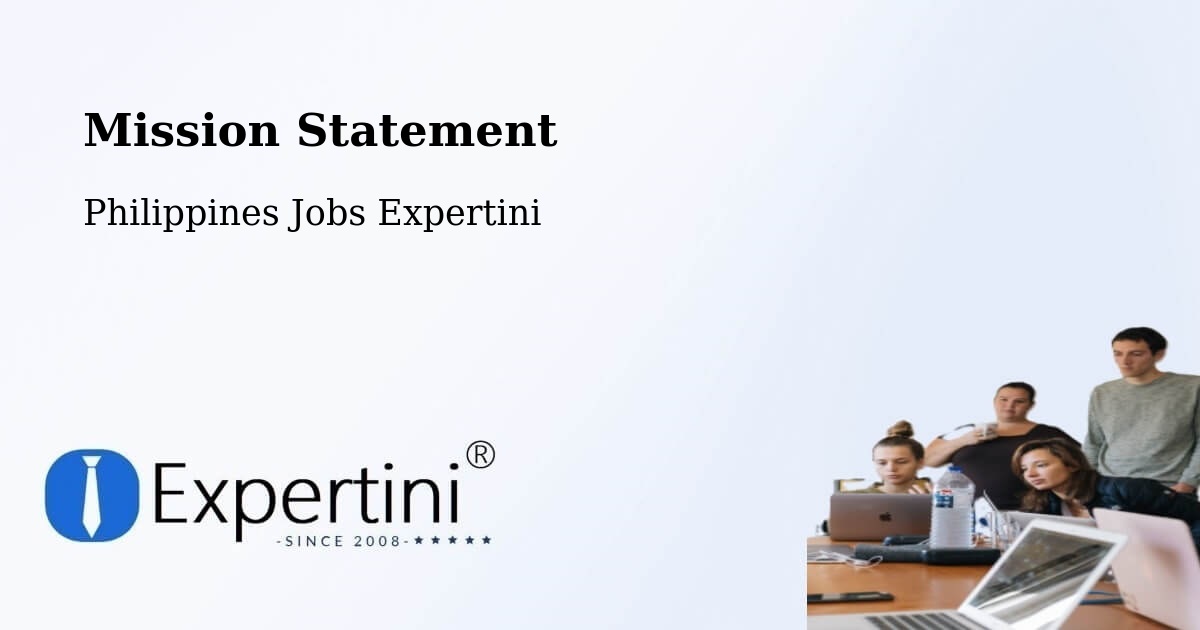 Corporate Mission – Linao - Philippines Jobs Expertini