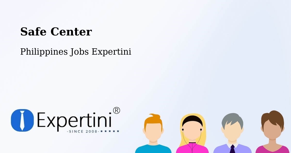 Safety Center – Linao - Philippines Jobs Expertini